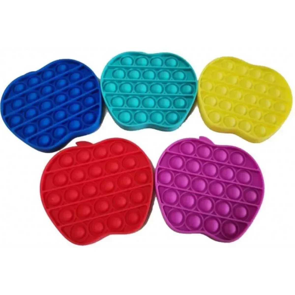 Push Pop It Bubble Fidget Toy Stress Reliever Μήλο