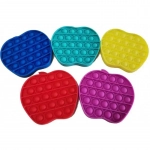 Push Pop It Bubble Fidget Toy Stress Reliever Μήλο