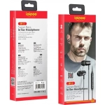 Ενσύρματα In-Ear Ακουστικά Handsfree Ipipoo IP-1, σε μαύρο χρώμα
