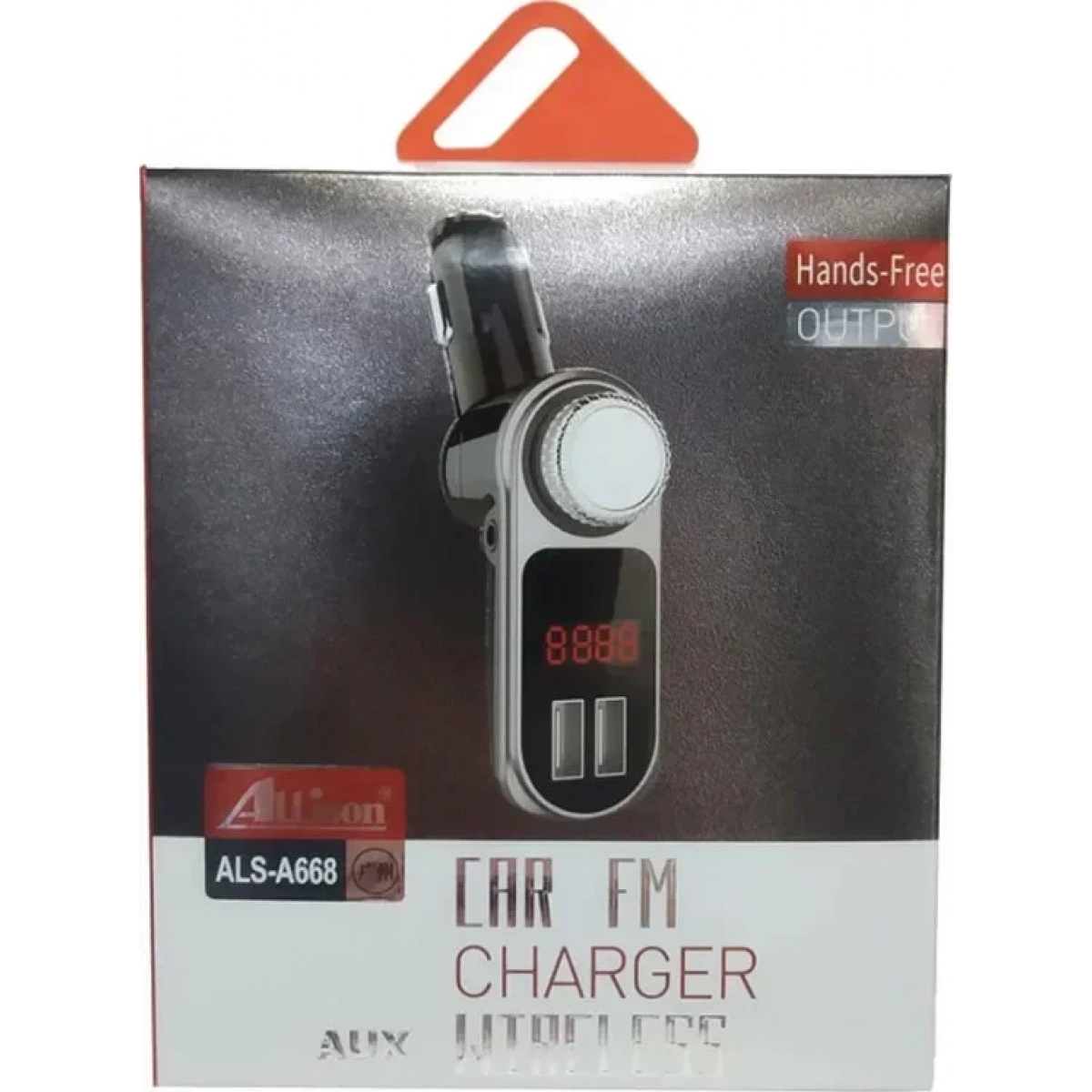 Hands Free FM Transmitter Φορτιστής / Aux / Wireless Allison ALS-A668