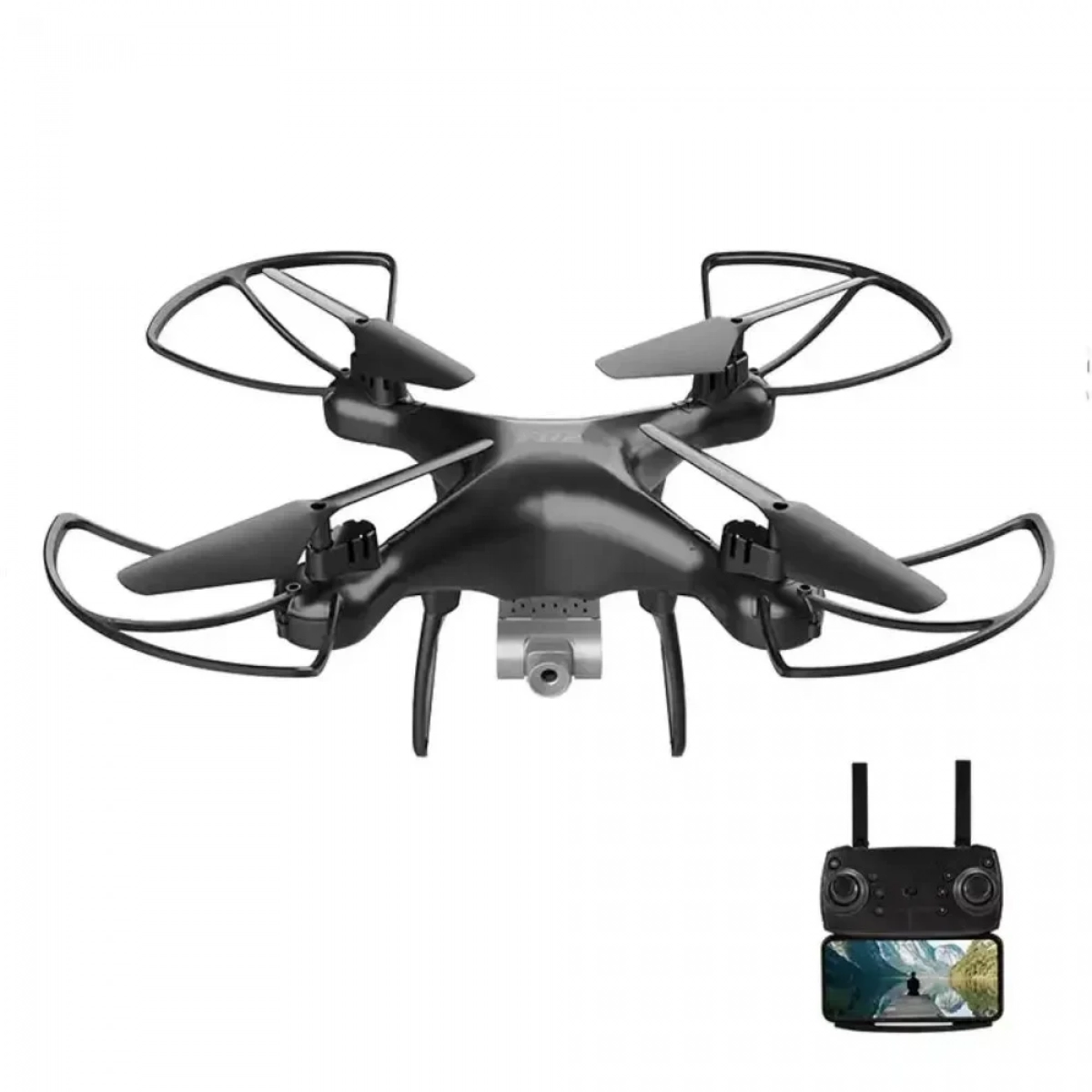 Πτυσσόμενο Τετρακόπτερο Drone με Dual HD Camera, 6-Axis Gyro R/C, Zheng Fei Toys F82, σε μαύρο χρώμα - Photo7