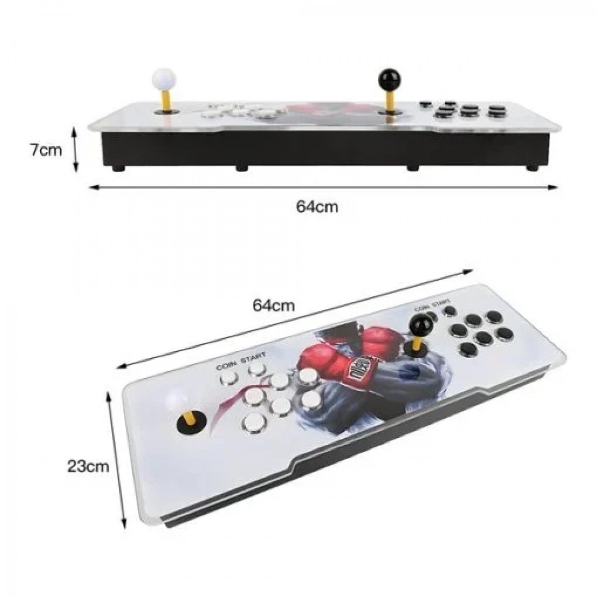 Κονσόλα Retro Stick Double Arcade Game HD 2000+ Παιχνίδια