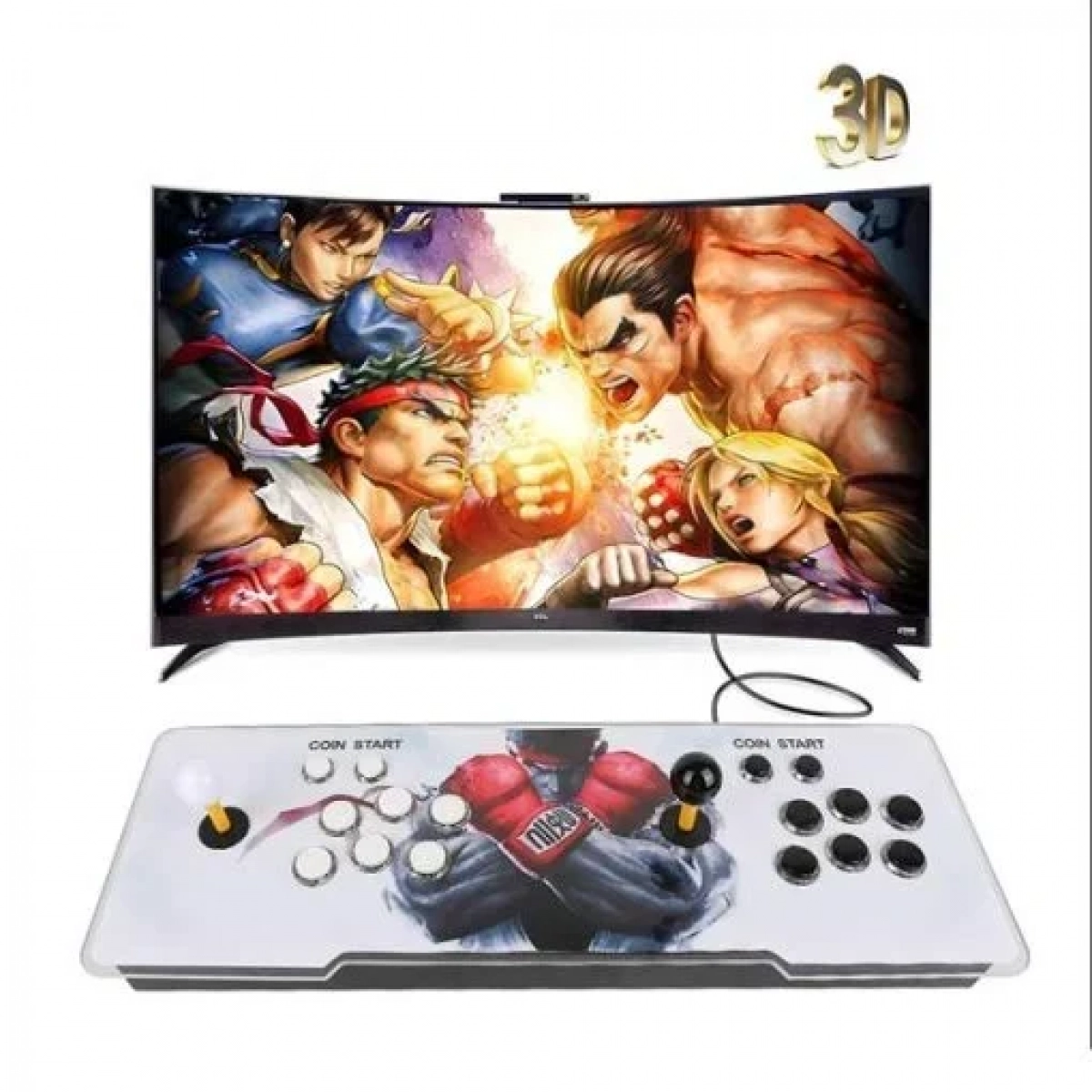 Κονσόλα Retro Stick Double Arcade Game HD 2000+ Παιχνίδια