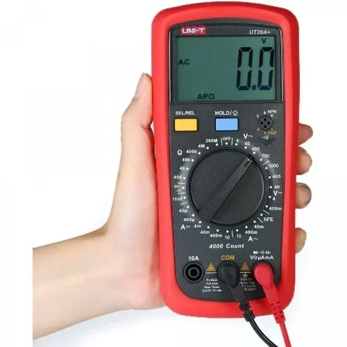 Ψηφιακό Πολύμετρο με Οθόνη LCD Uni-T UT39A+