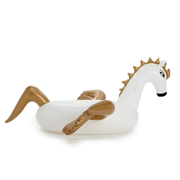 Φουσκωτό με χρυσά φτερά Giant pegasus 240x120cm