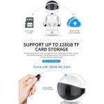 Κάμερα Ρομπότ Wifi 5.0MP Q-S39 Λευκή