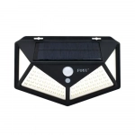 Ηλιακό Φωτιστικό με Ανιχνευτή Κίνησης 212 LED 30W FOYU FO-TA002 – Μαύρο
