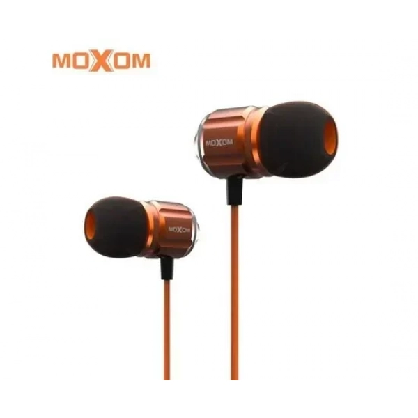 Ακουστικά Handsfree Moxom Metal Bass MH-06 Orange