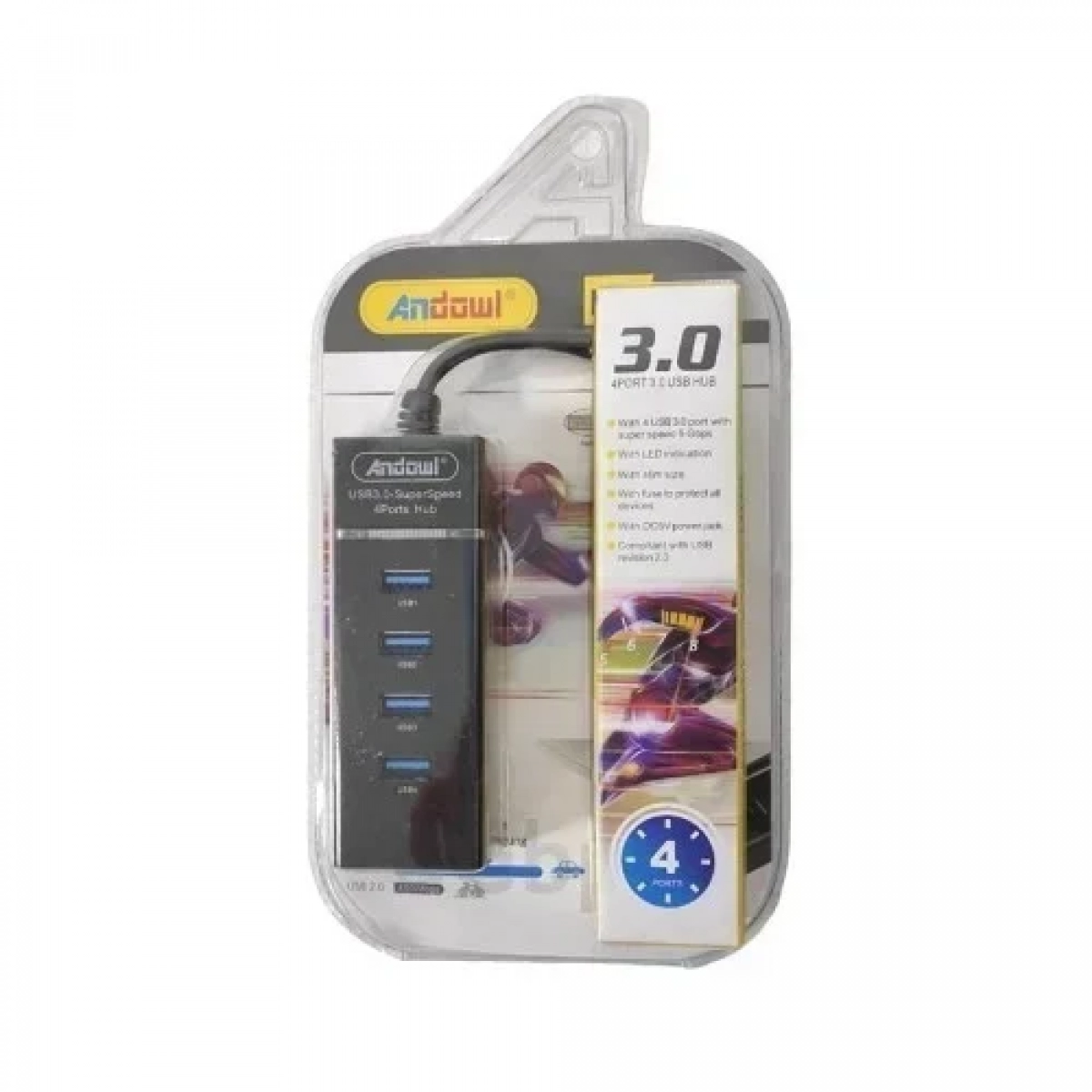 Andowl Q-303 USB 3.0 4Port Hub