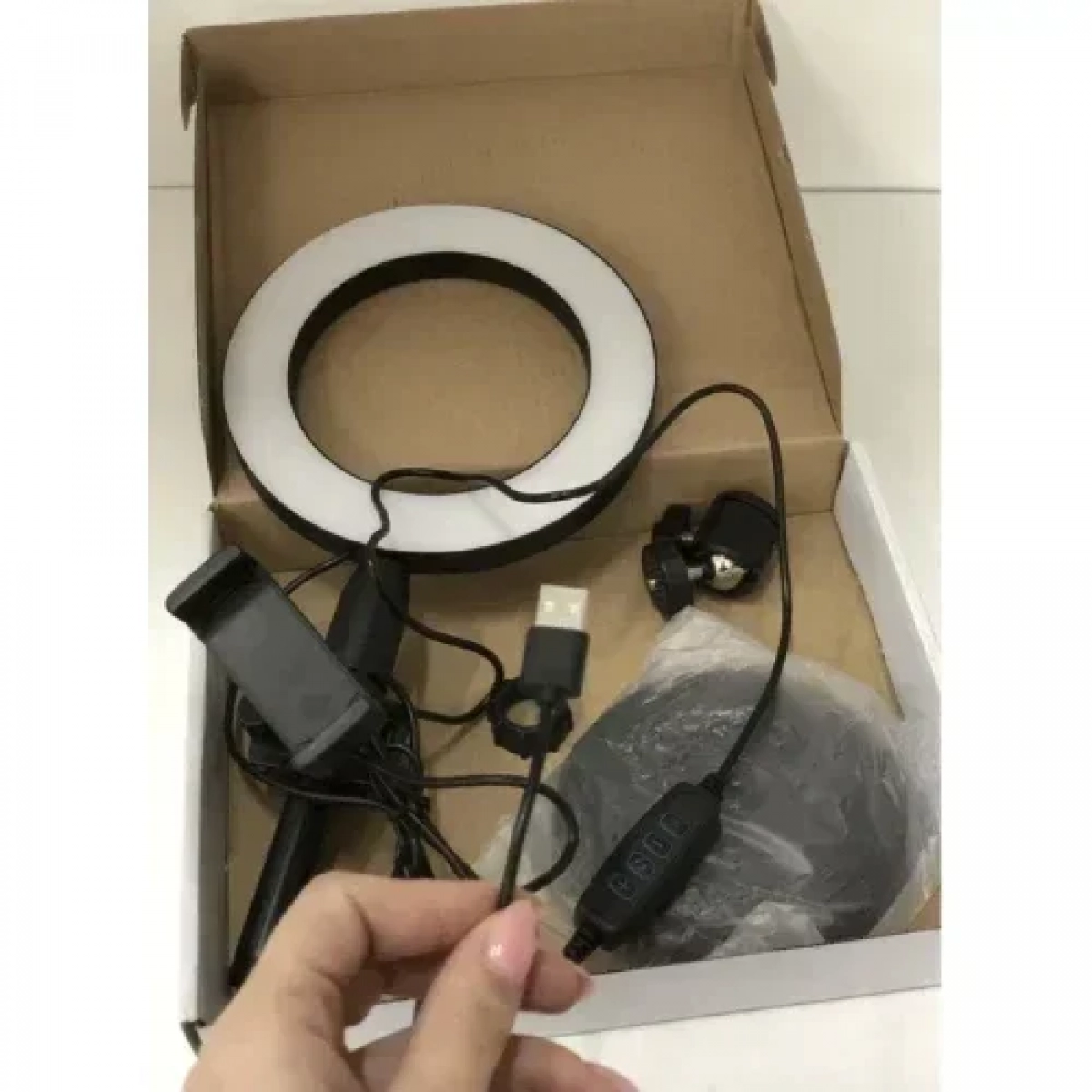 Δαχτυλίδι LED Λαμπτήρα Professional Live Stream16 cm