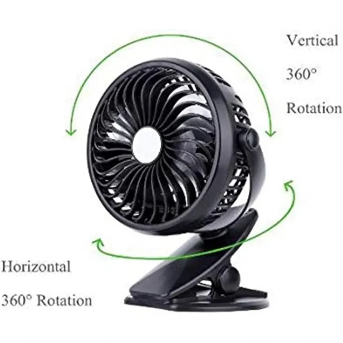 Ανεμιστήρας Μίνι Με Κλιπ portable clip fan jc-01 andowl