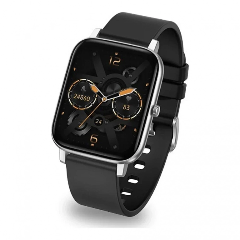 AWEI H6 - Heart Rate Smart Watch Sport Modes IPX67 Waterproof-Μαυρο