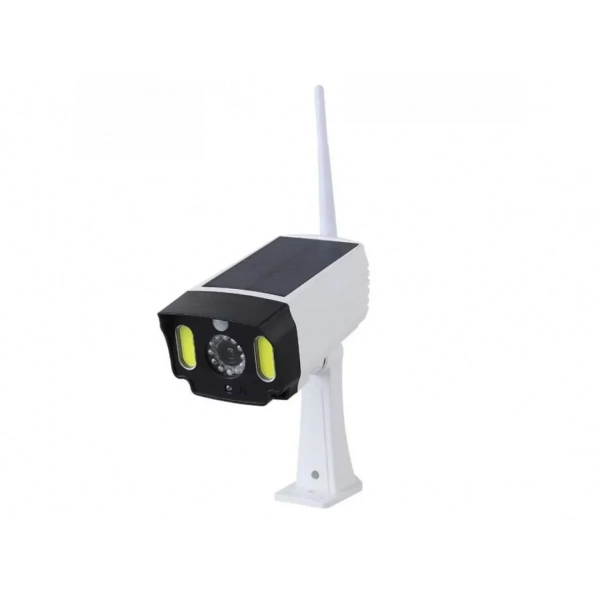 Ομοίωμα κάμερας, Dummy IR Realistic looking camera Solar Panel Light T28 Led SMD, Motion Detection, Light Operated