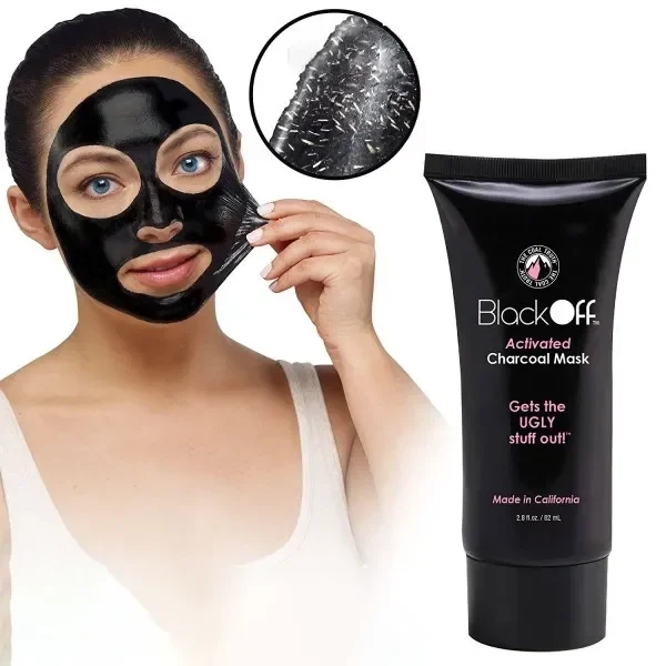 Μάυρη Μάσκα Ομορφιάς Ενεργού Άνθρακα – Black Off Activated Charcoal Mask