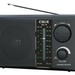 Retro Φορητό Ραδιόφωνο CMiK MK-18 High Sensitivity Radio AM/FM/SW1/SW2 4