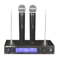 Ψηφιακή Studio Quality Συσκευή για Karaoke με 2 Ασύρματα Μικρόφωνα, WVNGR WG-2009