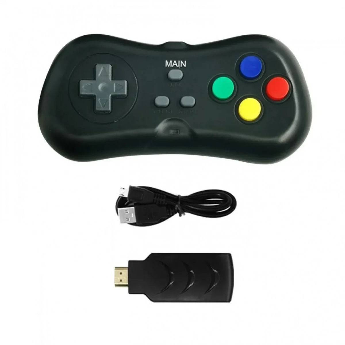 HD Ασύρματη Κονσόλα Dongle Plug N Play Ρετρό Παιχνιδομηχανή με 200 παιχνίδια, Χειριστήρια USB - HDMI USB - 2.4G Wireless Game Machine