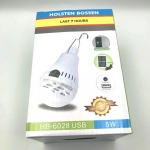 Holsten Bossen Φορητός Ηλιακός Λαμπτήρας LED 5W USB GD-6025 - Image 3