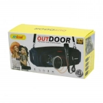 Ηχείο Speaker Soundbar Outdoor Strap Wireless Stereo Bass FM Radio Speaker with External Microphone andowl q-yx600, μπλε