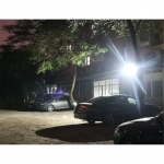 Ηλιακός Solar Προβολέας 15W με Φωτοβολταϊκό Πάνελ, Τηλεκοντρόλ και Χρονοδιακόπτη