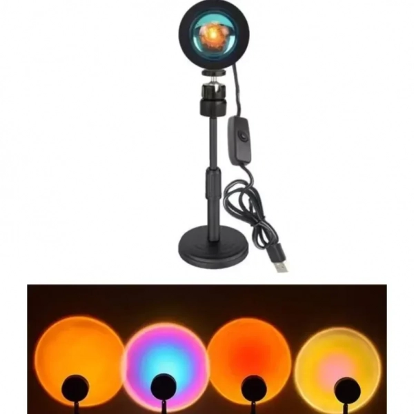 Λάμπα ηλιοβασίλεμα YD-009 projection lamp