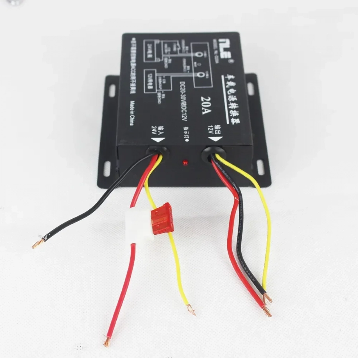 Μετατροπέας Ρεύματος Αυτοκινήτου 24V DC σε 12V DC - 20A