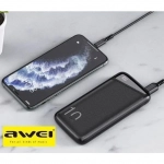 POWER BANK 10000MAH ΣΕ ΜΑΥΡΟ ΧΡΩΜΑ AWEI - P103K