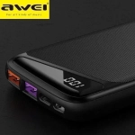 POWER BANK 10000MAH ΣΕ ΜΑΥΡΟ ΧΡΩΜΑ AWEI - P103K