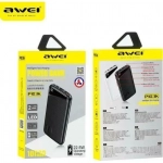 POWER BANK 10000MAH ΣΕ ΜΑΥΡΟ ΧΡΩΜΑ AWEI - P103K