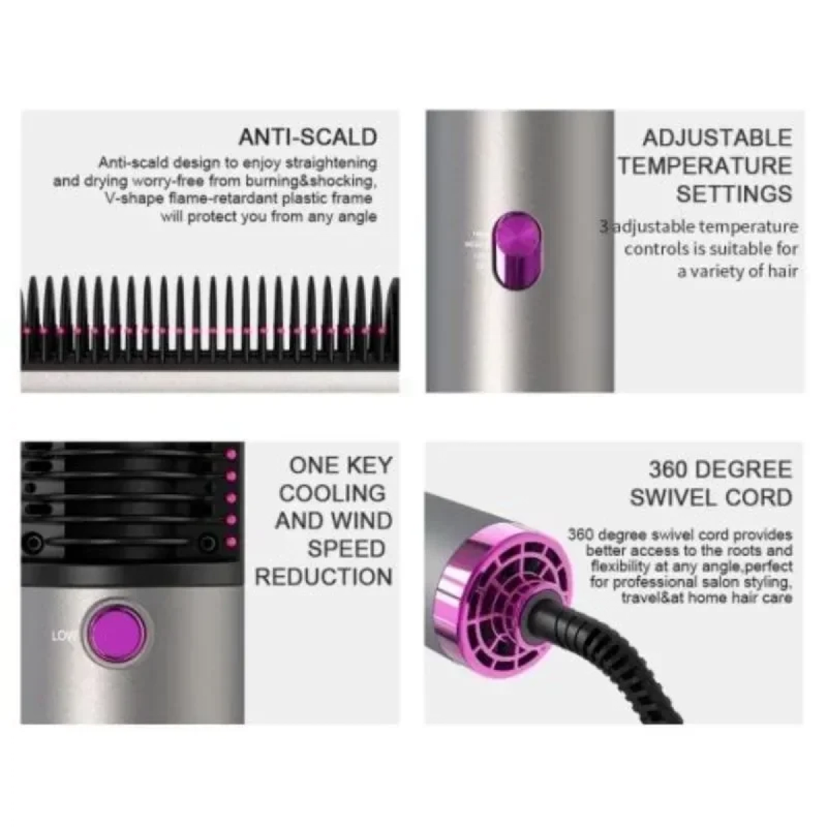 Professional Hot Air Brush Q-M618