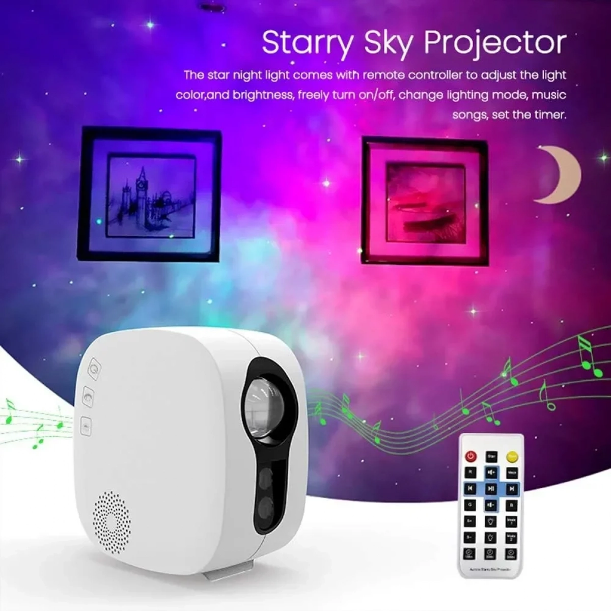 Προβολέας Starry sky projector LED