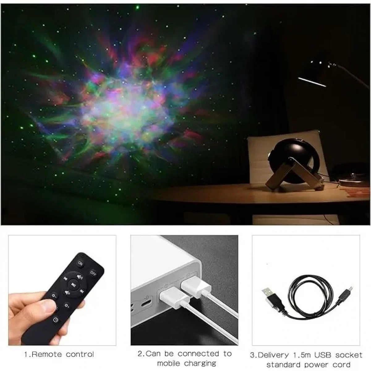 Προβολέας Stars Laser Indoor Light Show Hologram