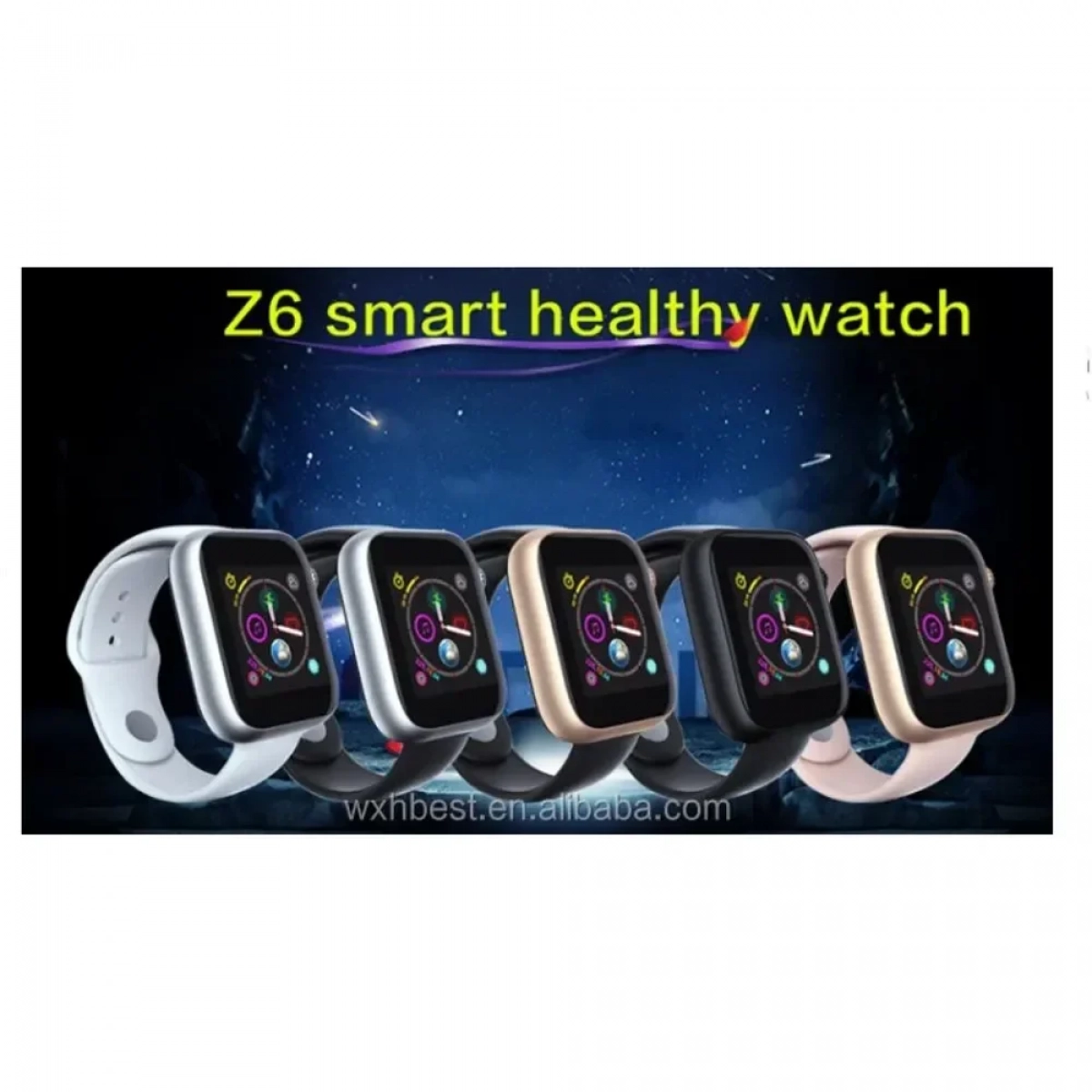 Smartwatch - Z6S - 882368S - Ροζ - Photo5