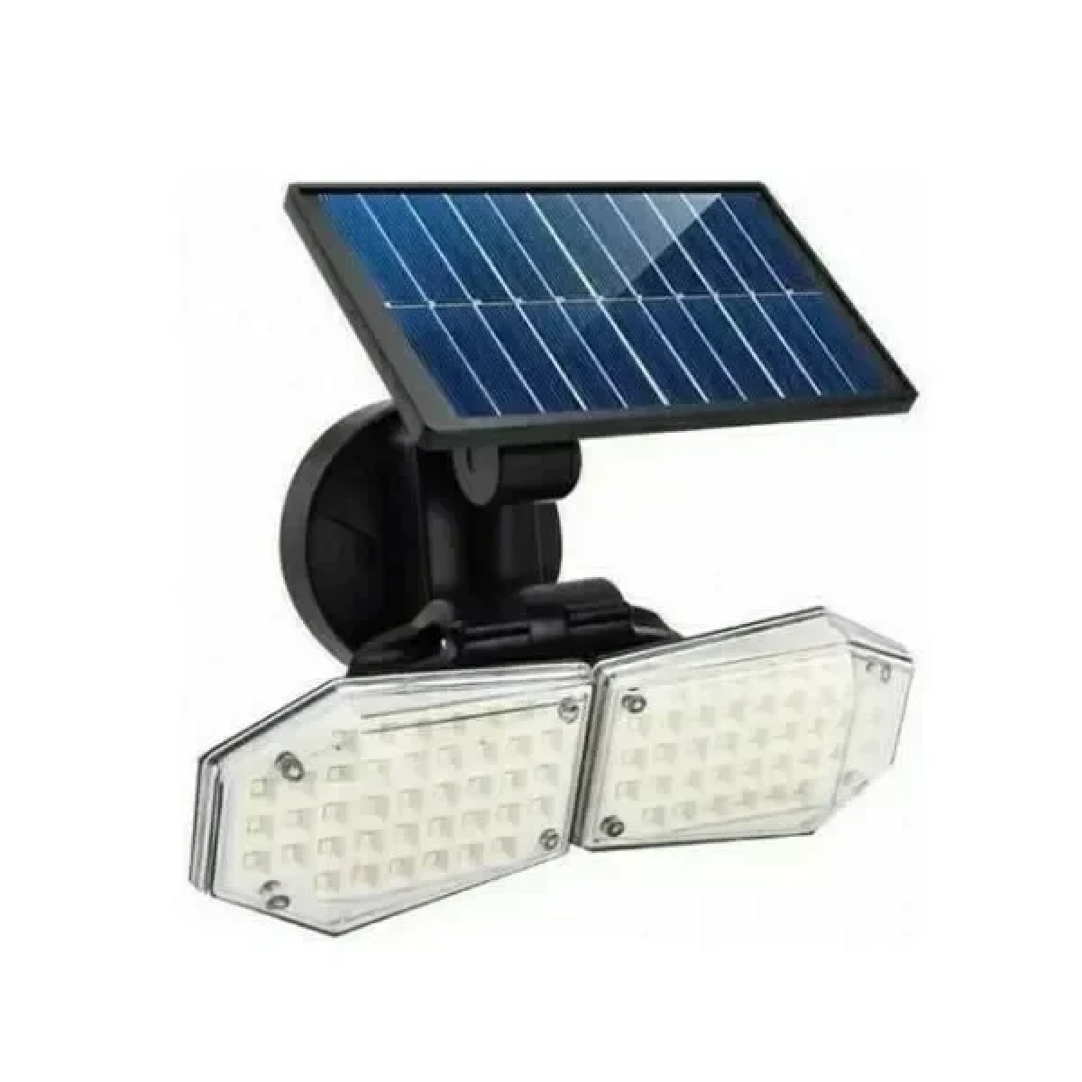 Αδιάβροχος Διπλός Ηλιακός Προβολέας με 78 LED με Ανιχνευτή Κίνησης και 360° Κάλυψη SH-078