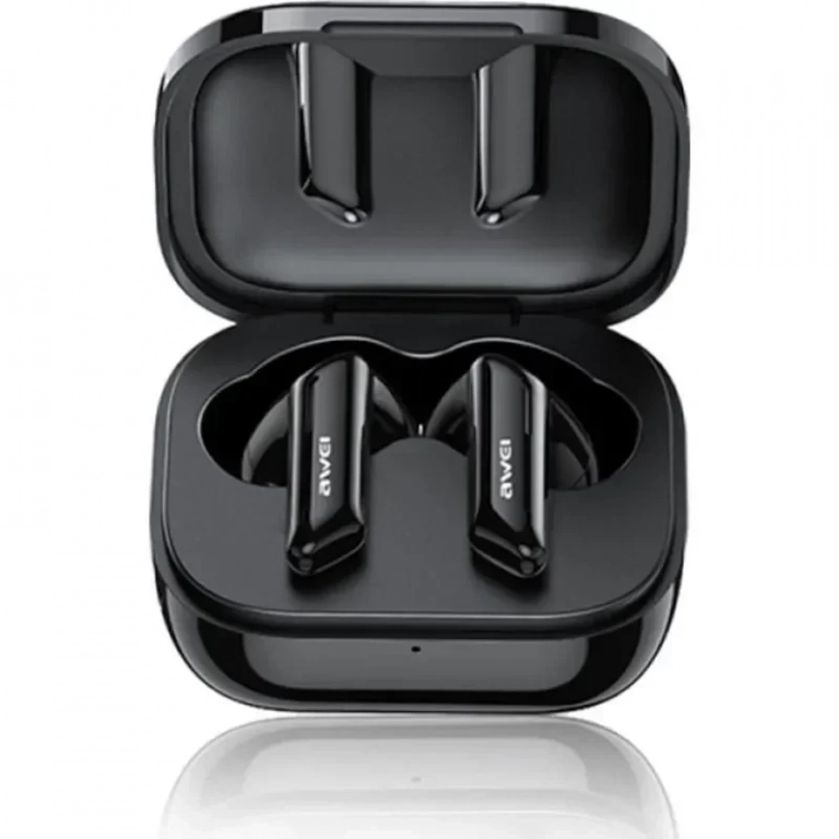 Ασύρματα ακουστικά Awei T36 TWS Wireless Earphone Headphone Bluetooth HiFi Μαύρο