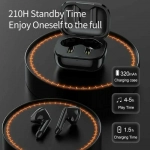 Ασύρματα ακουστικά Awei T36 TWS Wireless Earphone Headphone Bluetooth HiFi Μαύρο