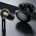 Ακουστικά Bluetooth Awei με Βάση Φόρτισης T12P TWS (Μαύρο)