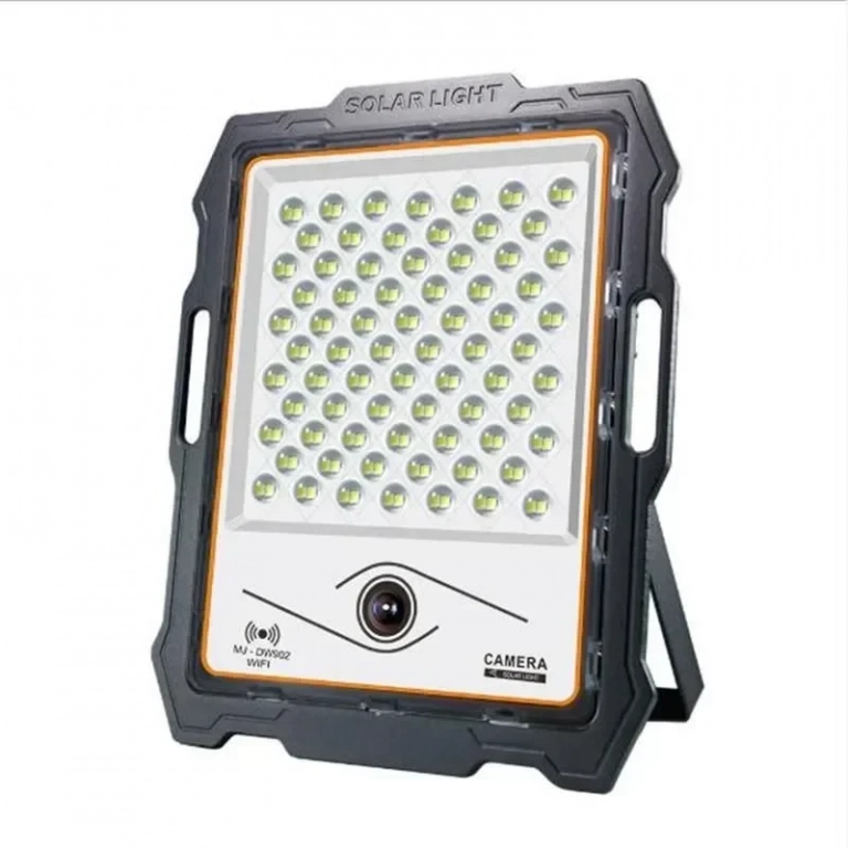 Ηλιακός Προβολέας με Κάμερα CCTV και Wifi 100W MJ-DW901