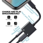 Προσαρμογέας υποδοχής ακουστικών USB τύπου C σε aux 3.5 mm 2 σε 1 FOYU FO-S041