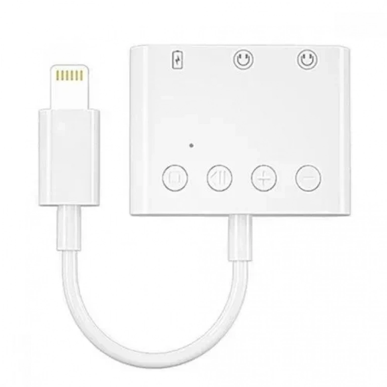Lightning σε 3.5mm Headphone 9in1 Multifunction Audio Adapter για iPhone FOYU FO-S034