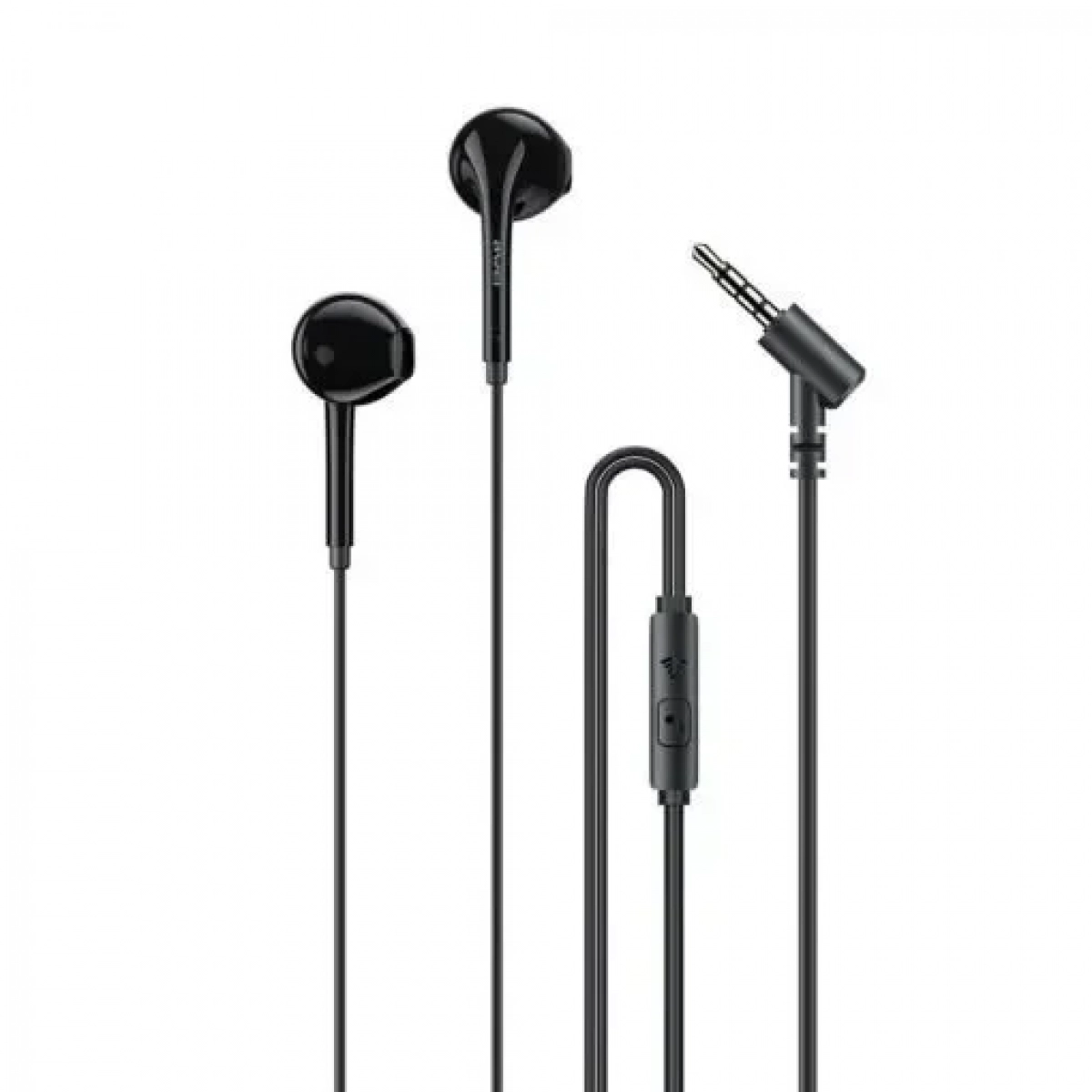 Ενσύρματα Ακουστικά Handsfree Earbuds Awei PC7, σε μαύρο χρώμα
