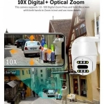 Andowl IP Wi-Fi Κάμερα 1080p Αδιάβροχη με Φακό 3.6mm Q-S2000
