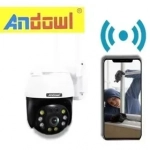 IP Κάμερα Ασφαλείας 4K WiFi AI Dome 360° Andowl Q-S4 - Λευκό