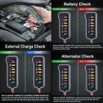 Διαγνωστικό Tester Μπαταρίας & Δυναμό 12V