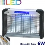 Ηλεκτρικό Εντομοκτόνο 6W LED 50m2 - Εντομοπαγίδα Νέας Γενιάς με Μηδενική κατανάλωση Εξολοθρευτής Κουνουπιών & Εντόμων