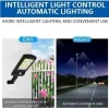 LED Solar Street Lights W756-6 Ασύρματο Ηλιακό Φωτιστικό Αισθητήρα Κίνησης Φωτιστικό Ασφαλείας με 3 Λειτουργίες Φωτισμού