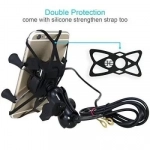 Extreme Action Bάση Φορτιστής USB Κινητού με Spider Grip για Μηχανή & Ποδήλατο