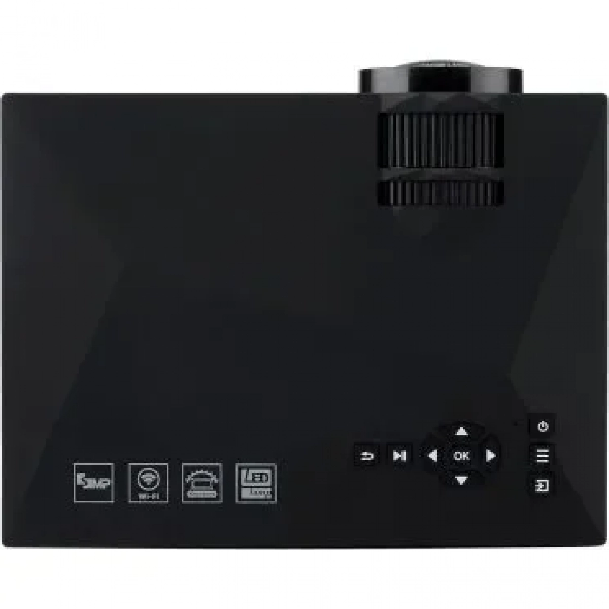 Mini Projector LED 1080P (WiFi - Miracast - Airplay - DLNA) - Unic UC46