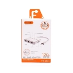 Lightning σε 3.5mm Headphone 9in1 Multifunction Audio Adapter για iPhone FOYU FO-S034