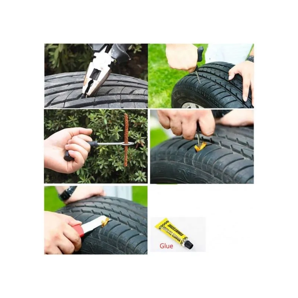 Σετ Επισκευής Ελαστικών, Tubeless Tire Repair Kit